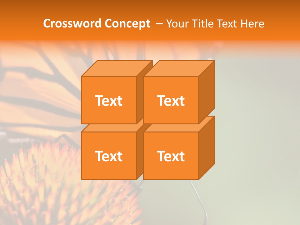 Garden Nature Closeup PowerPoint Template