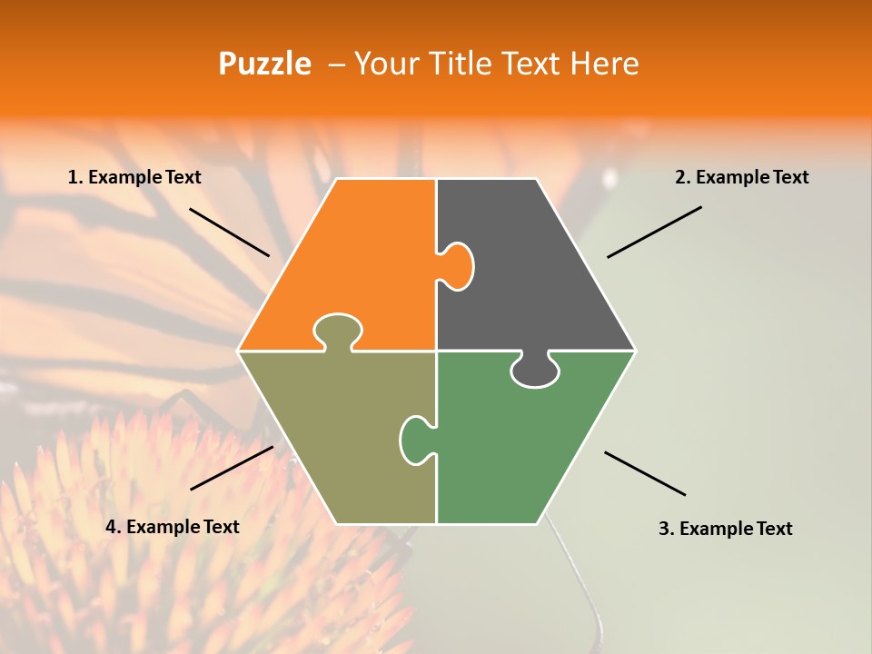 Garden Nature Closeup PowerPoint Template