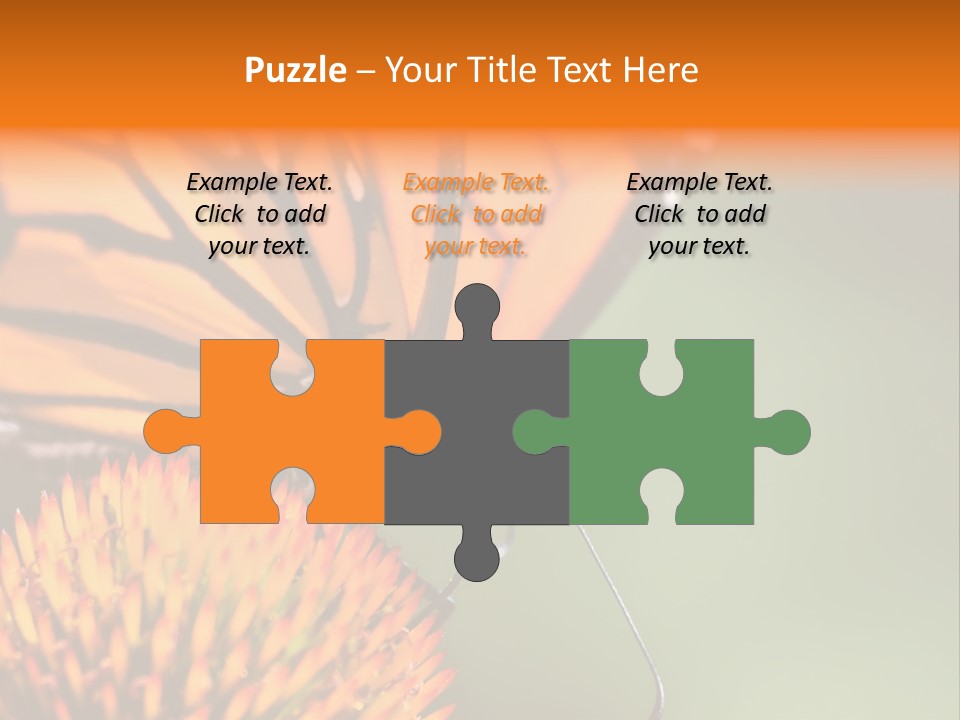 Garden Nature Closeup PowerPoint Template