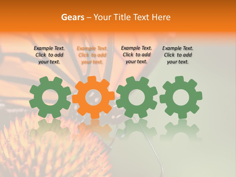 Garden Nature Closeup PowerPoint Template