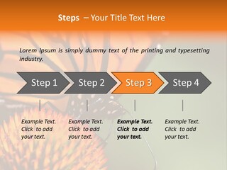 Garden Nature Closeup PowerPoint Template