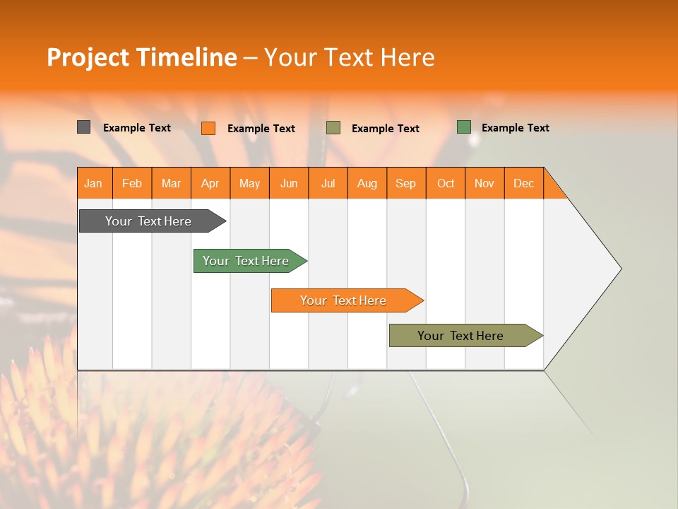 Garden Nature Closeup PowerPoint Template