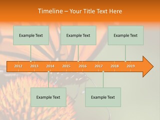 Garden Nature Closeup PowerPoint Template