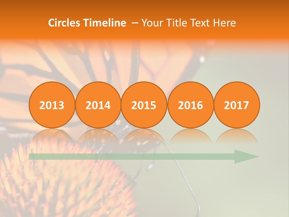 Garden Nature Closeup PowerPoint Template