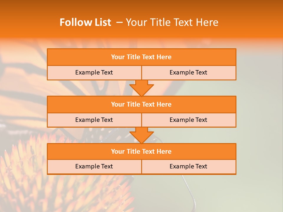 Garden Nature Closeup PowerPoint Template