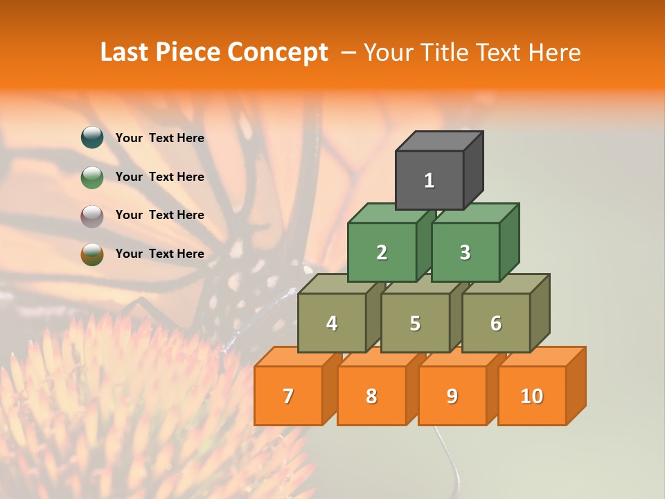 Garden Nature Closeup PowerPoint Template