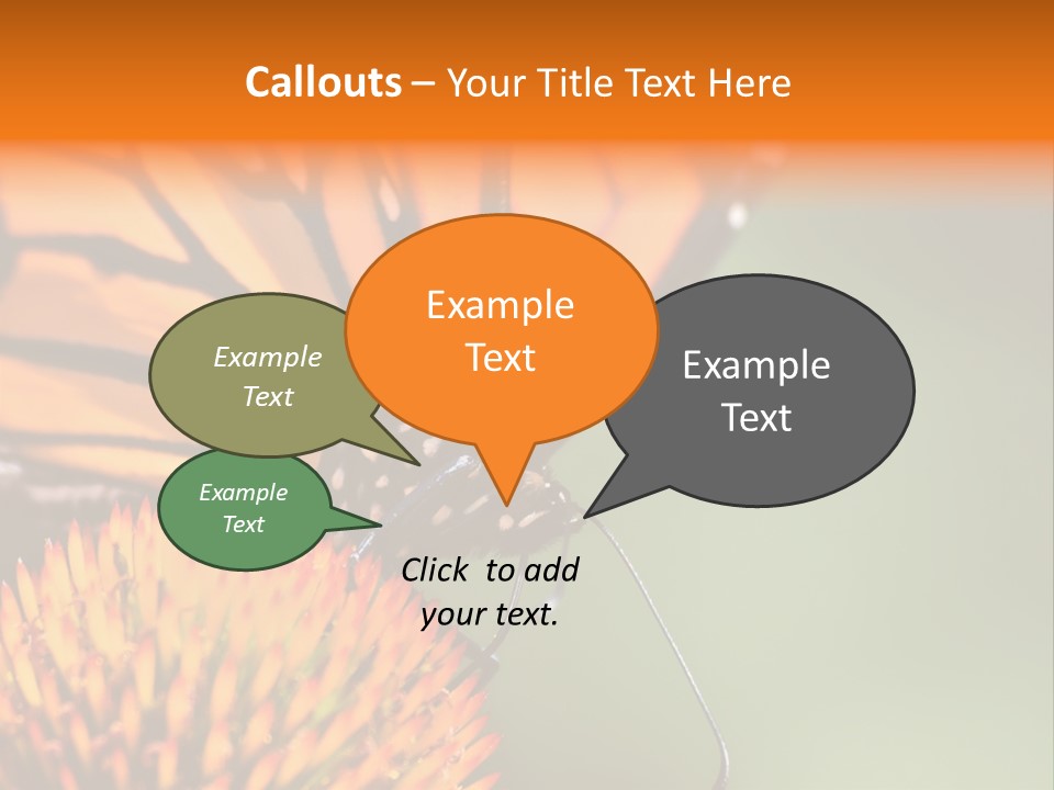 Garden Nature Closeup PowerPoint Template