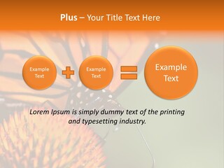 Garden Nature Closeup PowerPoint Template
