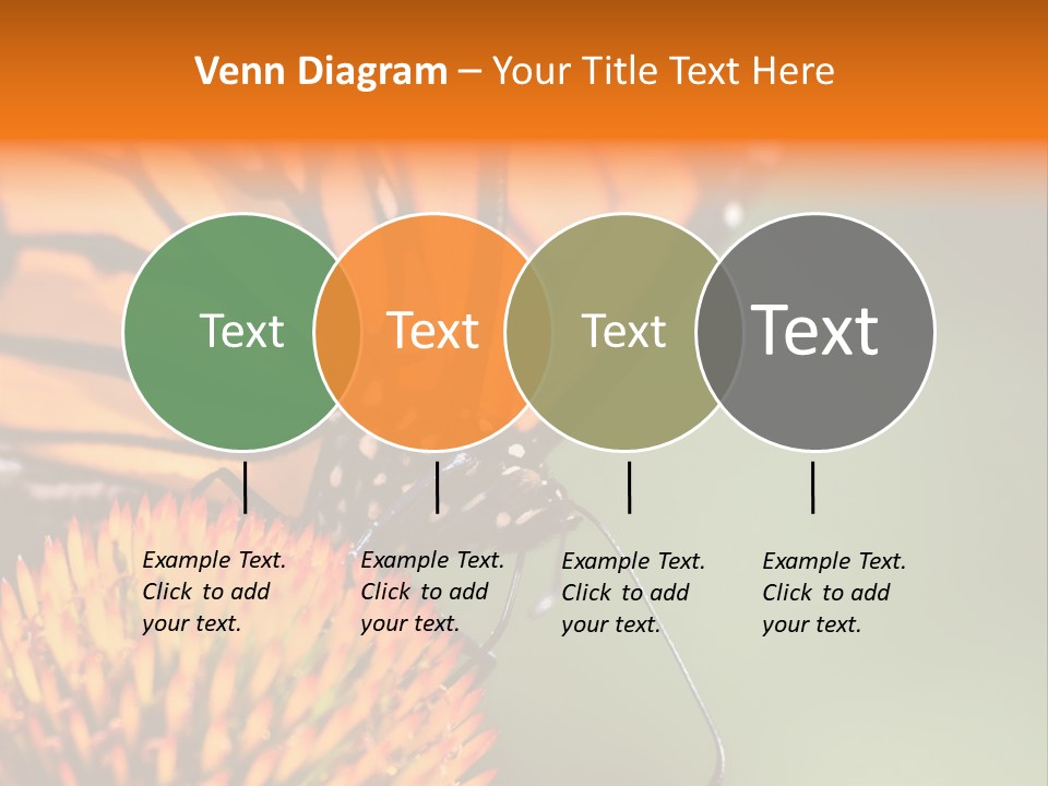 Garden Nature Closeup PowerPoint Template