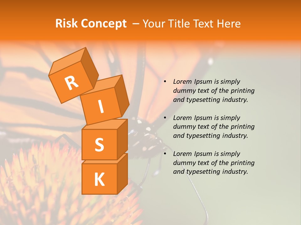 Garden Nature Closeup PowerPoint Template