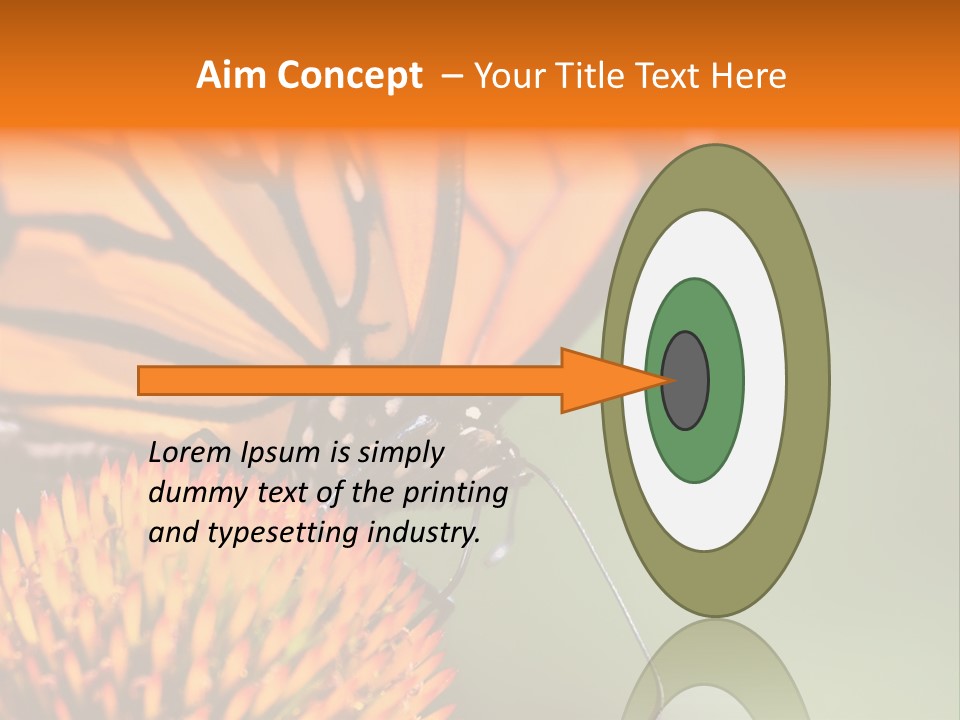 Garden Nature Closeup PowerPoint Template