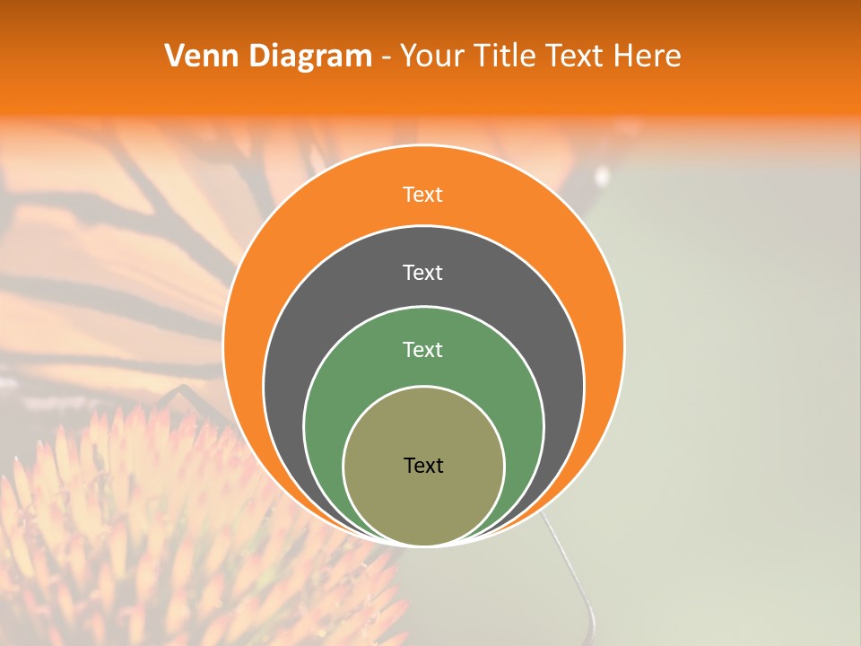 Garden Nature Closeup PowerPoint Template