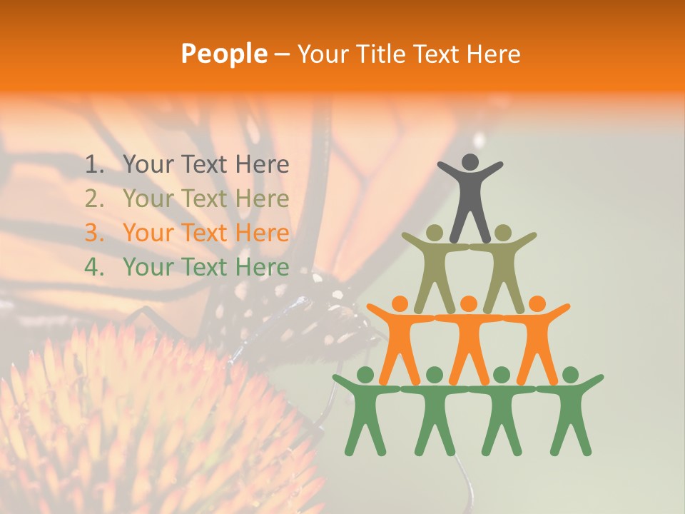 Garden Nature Closeup PowerPoint Template