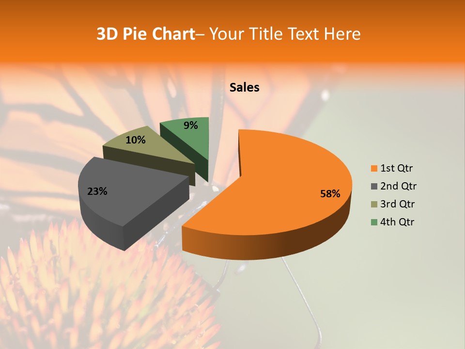Garden Nature Closeup PowerPoint Template