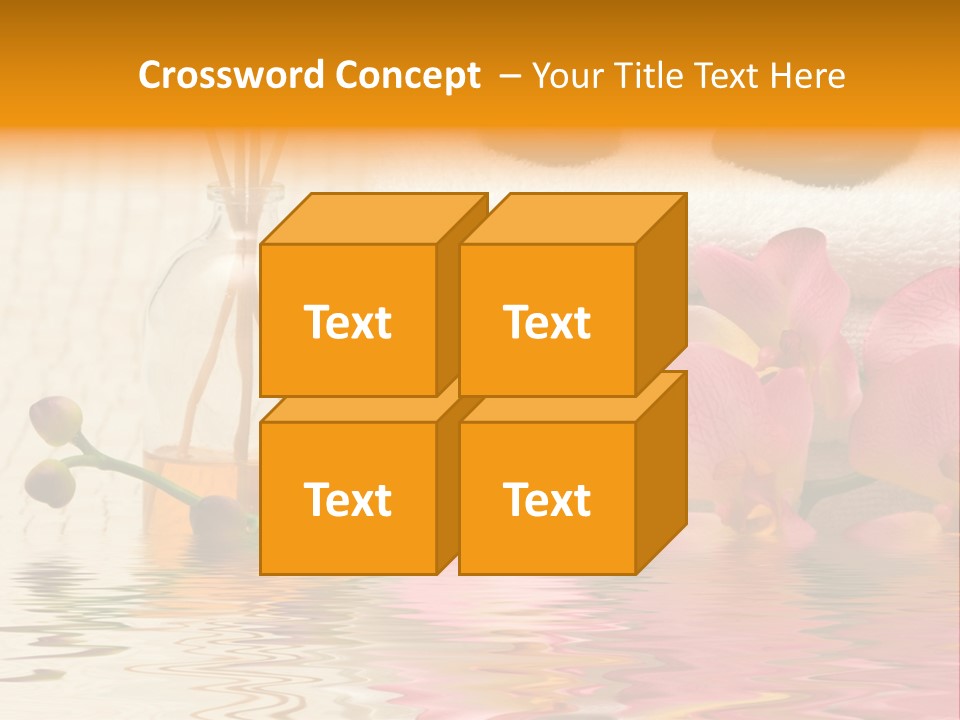 A Spa Powerpoint Presentation Is Shown PowerPoint Template