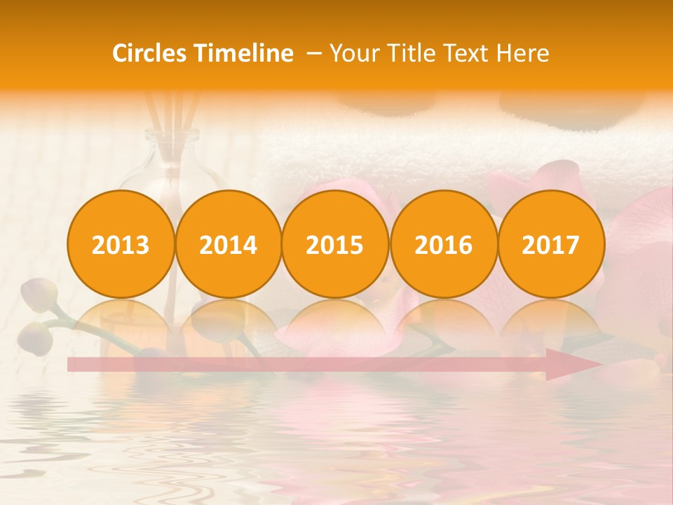 A Spa Powerpoint Presentation Is Shown PowerPoint Template