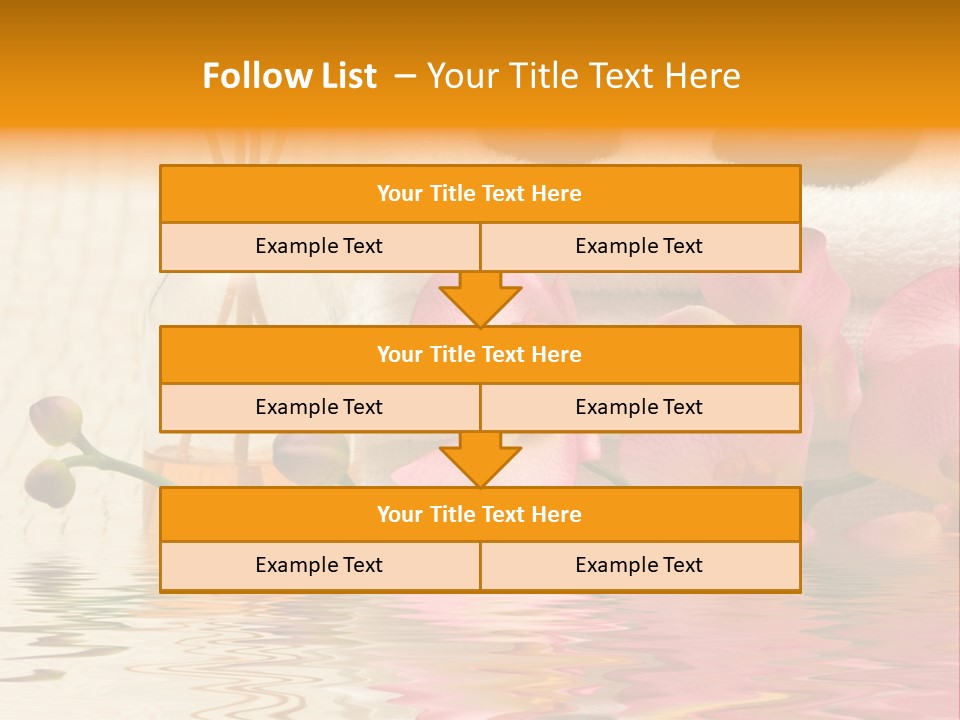 A Spa Powerpoint Presentation Is Shown PowerPoint Template
