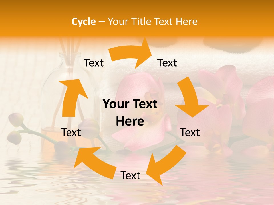 A Spa Powerpoint Presentation Is Shown PowerPoint Template
