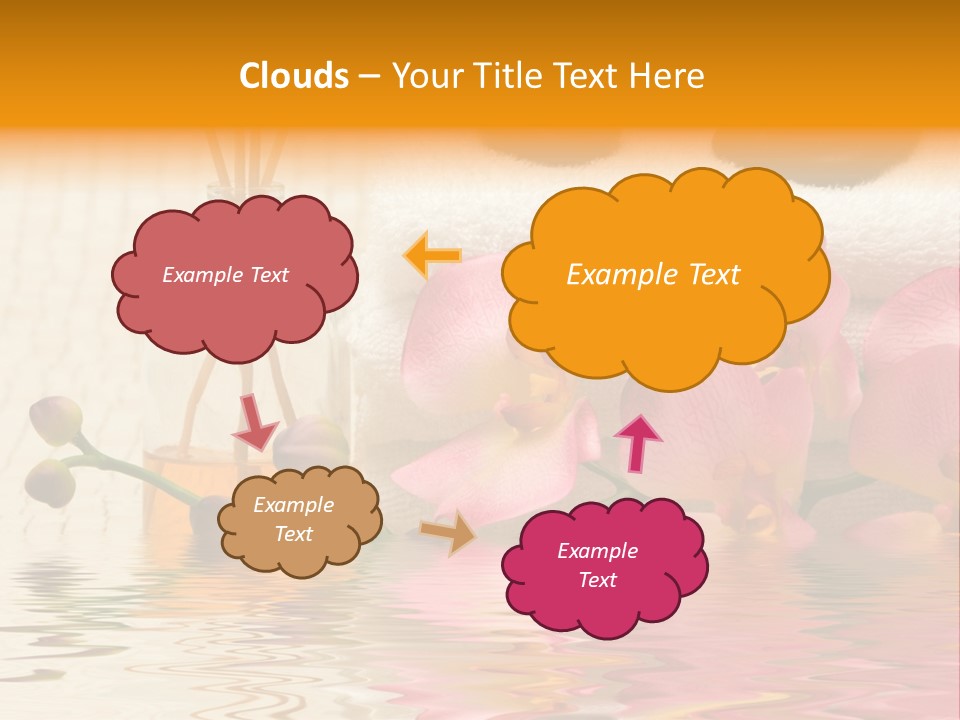 A Spa Powerpoint Presentation Is Shown PowerPoint Template