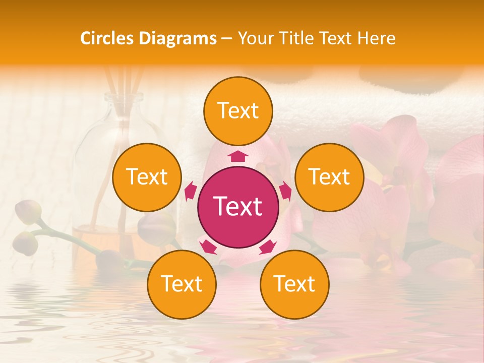 A Spa Powerpoint Presentation Is Shown PowerPoint Template