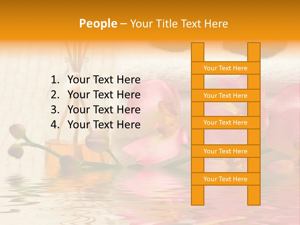 A Spa Powerpoint Presentation Is Shown PowerPoint Template