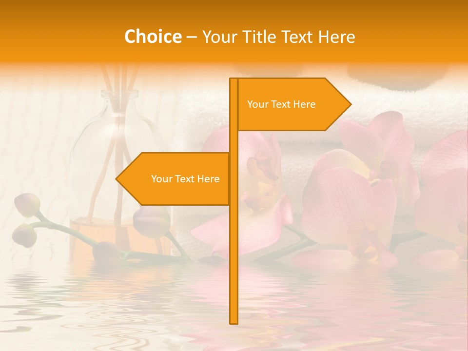 A Spa Powerpoint Presentation Is Shown PowerPoint Template