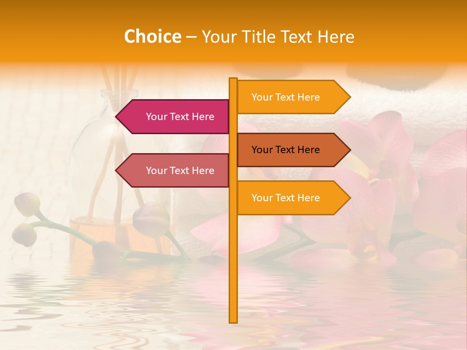 A Spa Powerpoint Presentation Is Shown PowerPoint Template