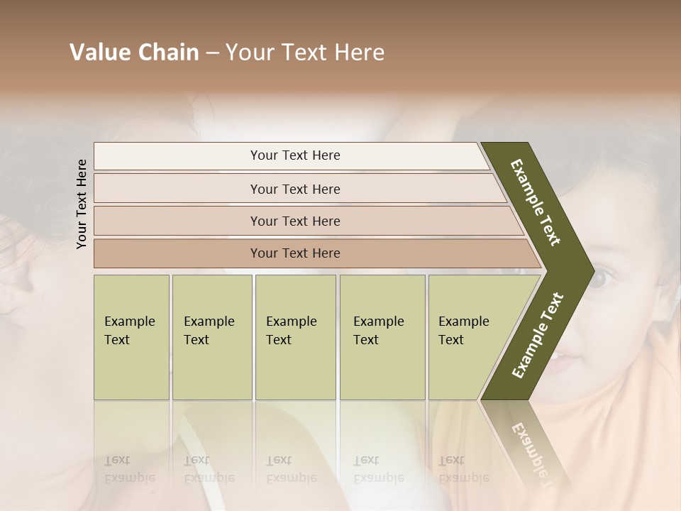 A Woman And A Child Laying In Bed Together PowerPoint Template