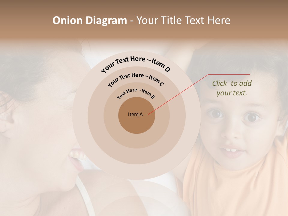 A Woman And A Child Laying In Bed Together PowerPoint Template