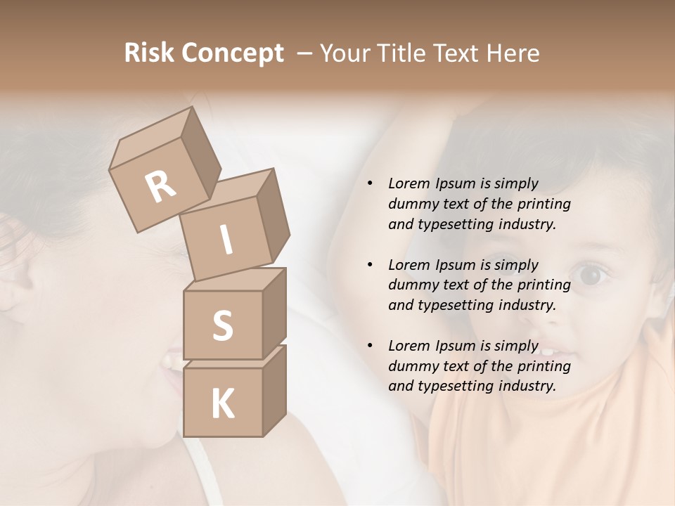 A Woman And A Child Laying In Bed Together PowerPoint Template