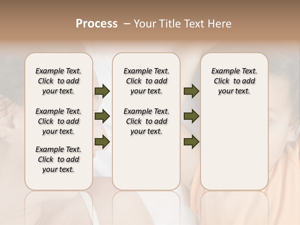 A Woman And A Child Laying In Bed Together PowerPoint Template