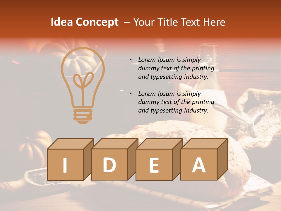 Seed Seeded Food PowerPoint Template