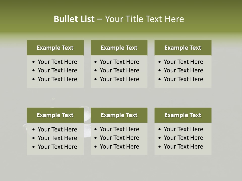 A White Flower Sitting On Top Of A Black Surface PowerPoint Template