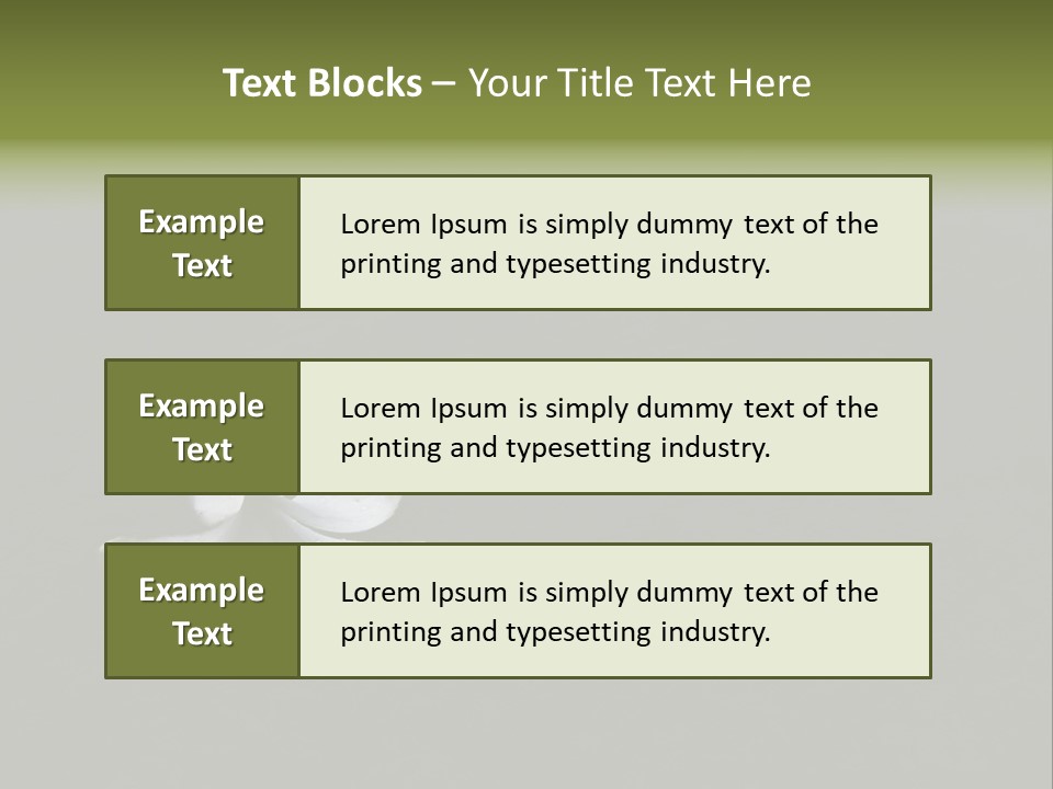 A White Flower Sitting On Top Of A Black Surface PowerPoint Template