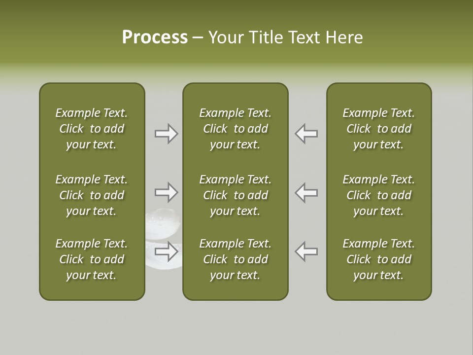 A White Flower Sitting On Top Of A Black Surface PowerPoint Template
