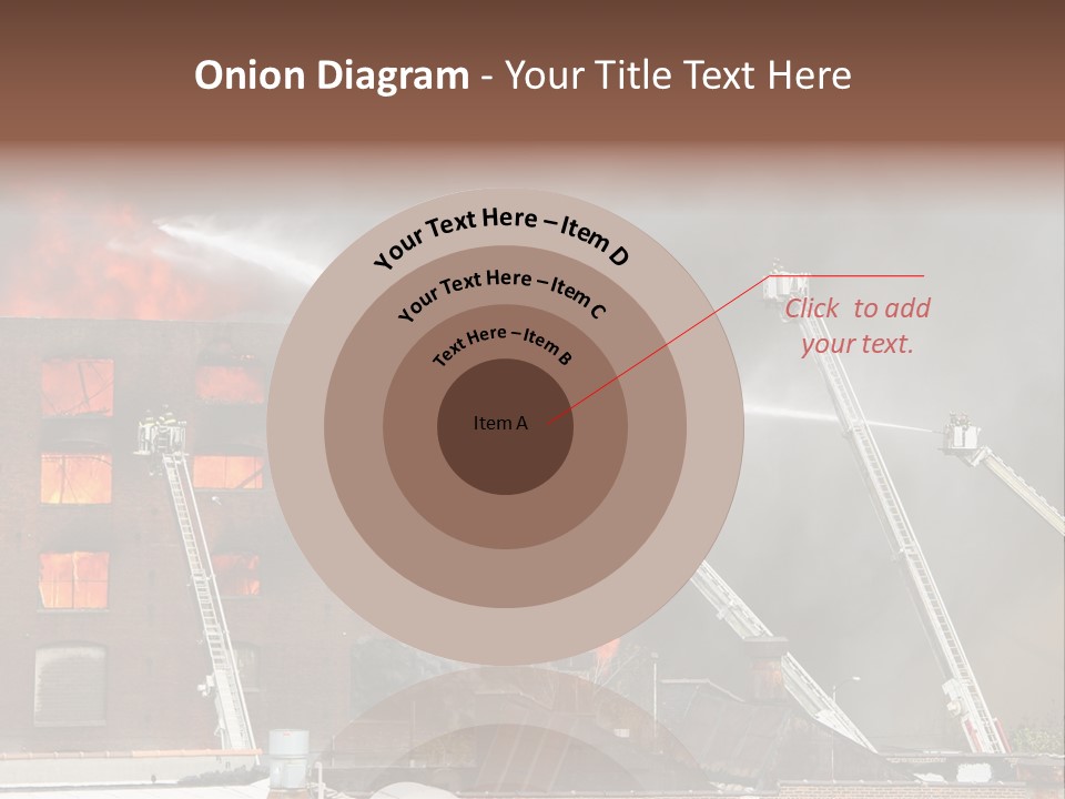 Big Vehicle Fire PowerPoint Template