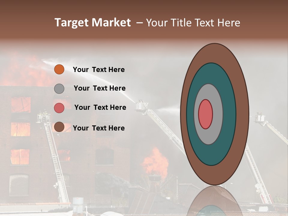 Big Vehicle Fire PowerPoint Template