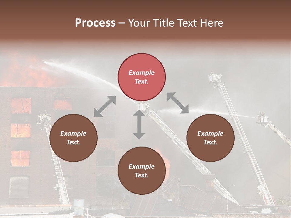 Big Vehicle Fire PowerPoint Template