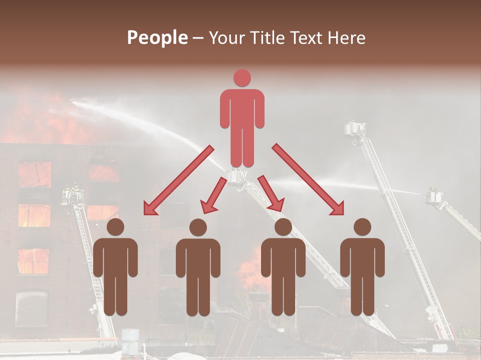 Big Vehicle Fire PowerPoint Template