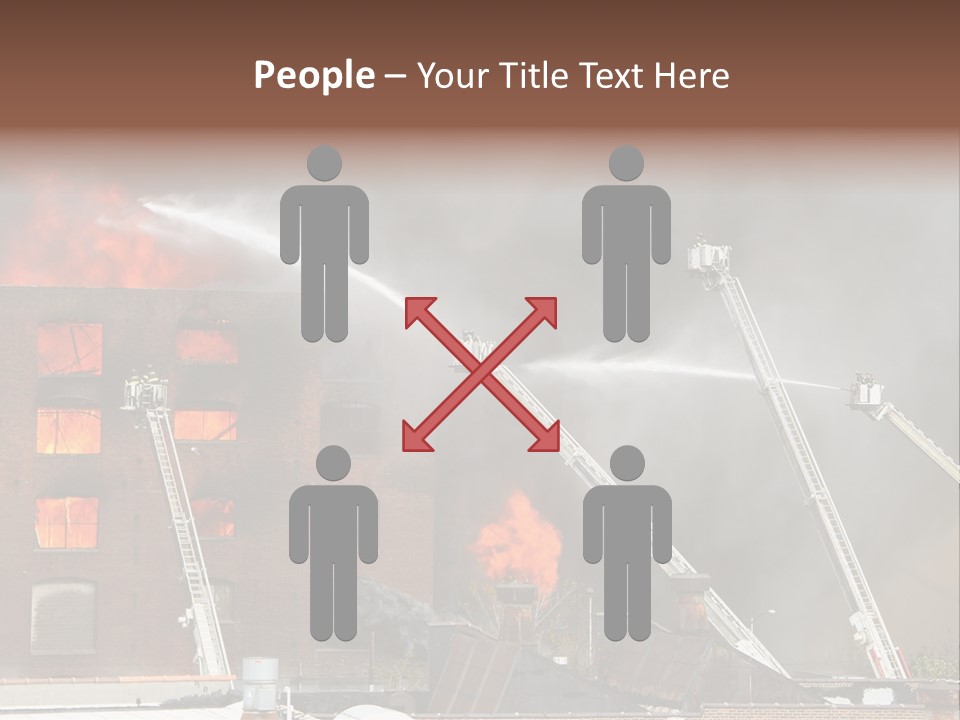 Big Vehicle Fire PowerPoint Template