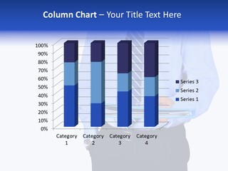 Business Folder Businessman PowerPoint Template