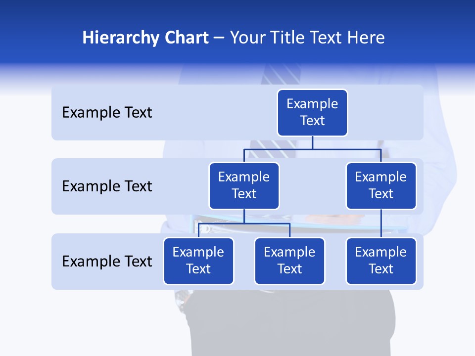 Business Folder Businessman PowerPoint Template