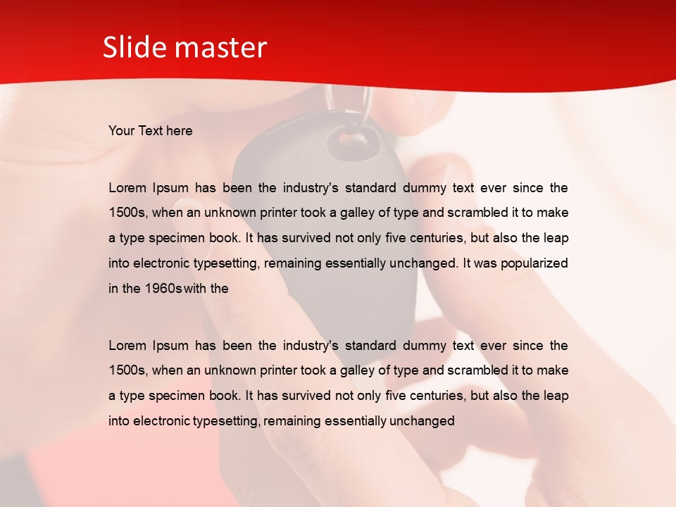 Restaurant Seychelles Sunset PowerPoint Template