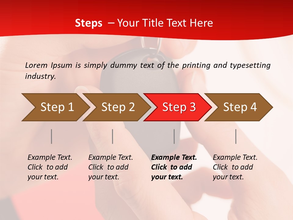 Restaurant Seychelles Sunset PowerPoint Template