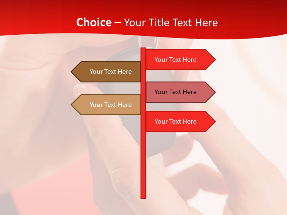 Restaurant Seychelles Sunset PowerPoint Template