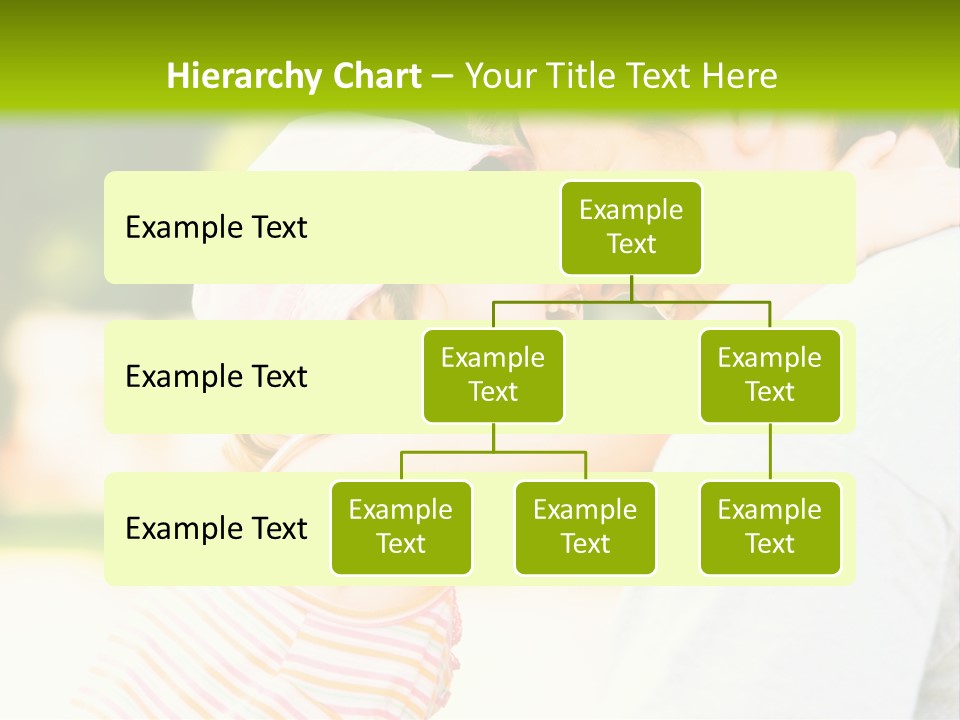 A Man Holding A Little Girl In His Arms PowerPoint Template