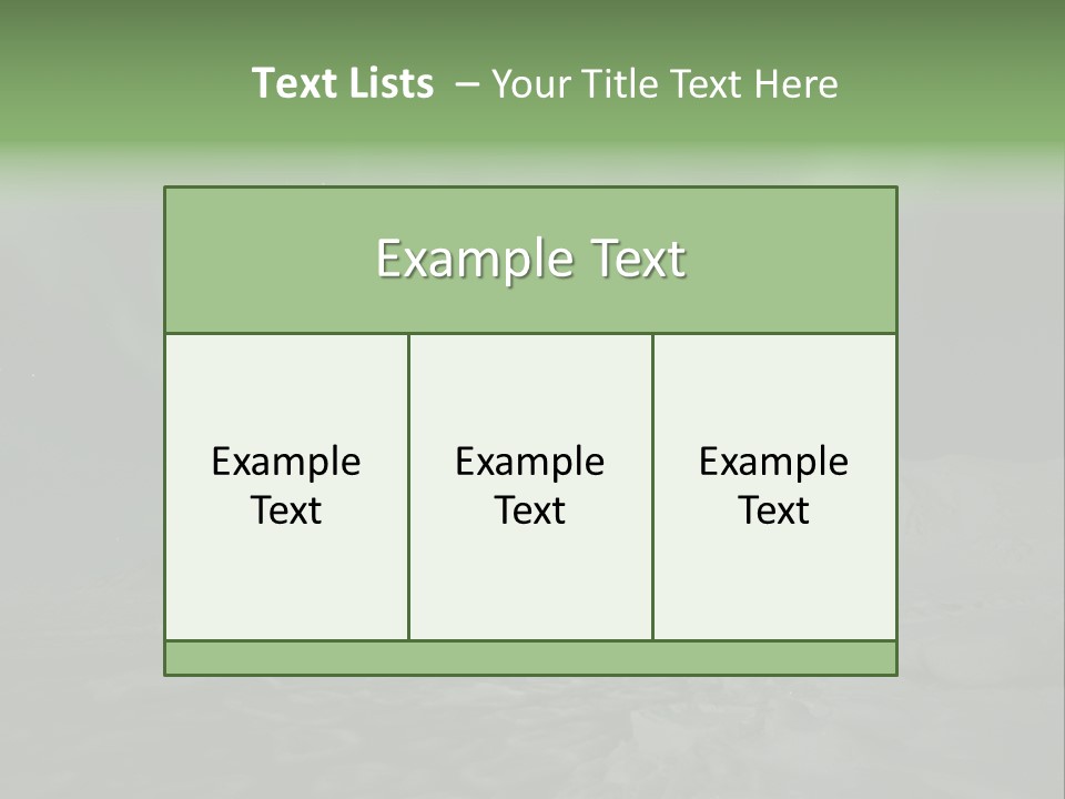 Northern Sky Borealis PowerPoint Template