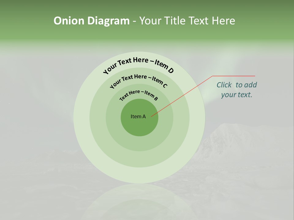 Northern Sky Borealis PowerPoint Template