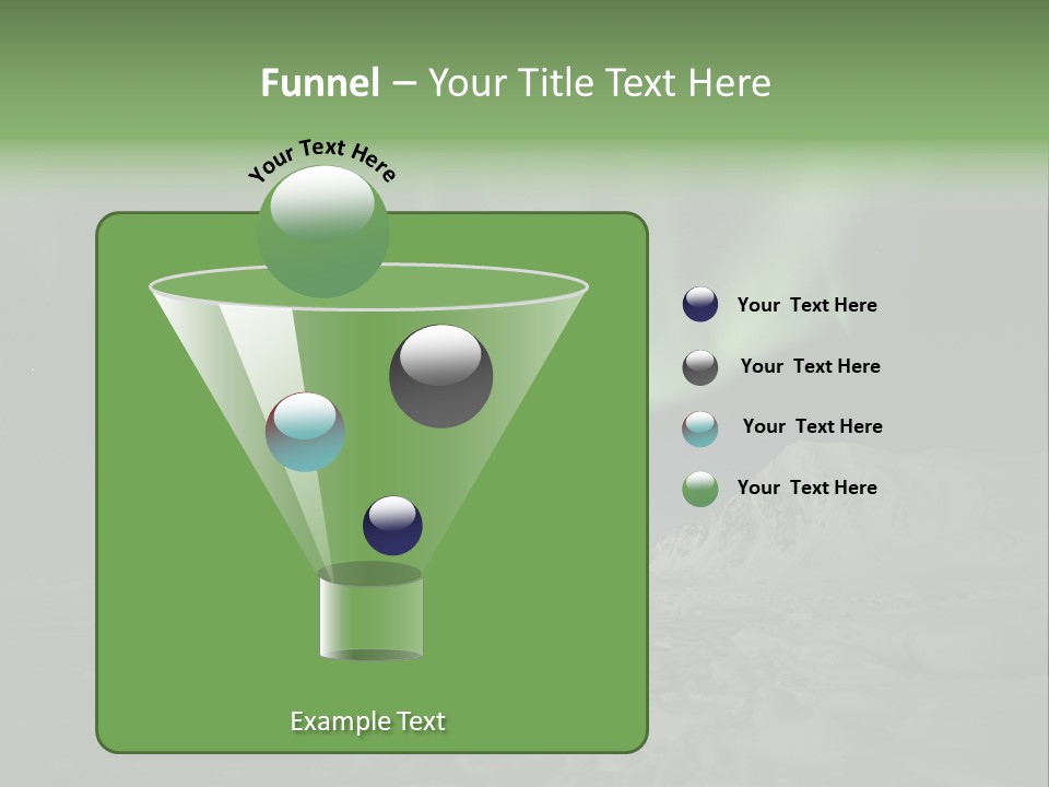 Northern Sky Borealis PowerPoint Template
