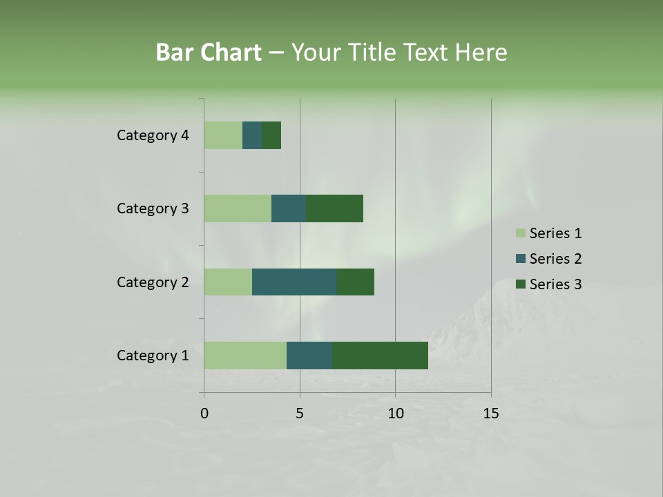 Northern Sky Borealis PowerPoint Template